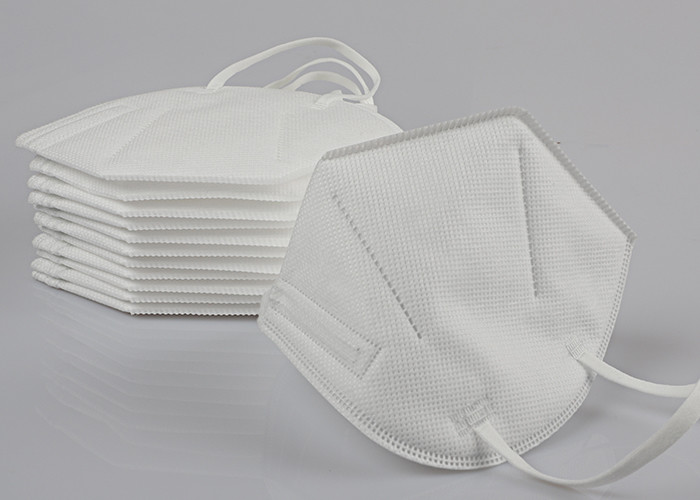 Non Woven Folding FFP2 Mask Comfortable Contoured Nose Clip For Reliable Seal