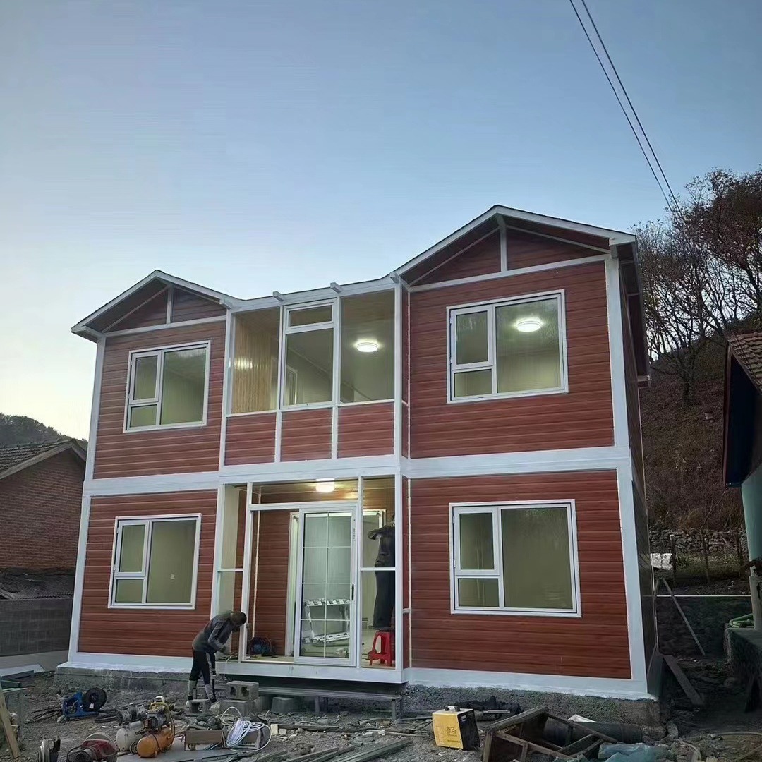 Villa Prefabricated Building Activity Room Mobile Villa Design Scheme with Steel Structure
