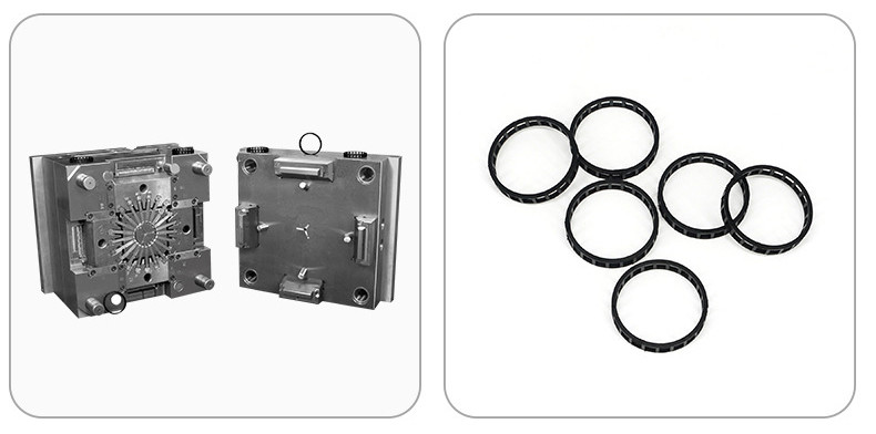 Industrial Nylon Shaft Sleeve Injection Molding 0.01-0.1mm Modified ABS Electronic