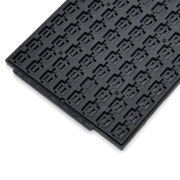 High Temperature Resistant MPPO 322.6*135.9*7.62 JEDEC Matrix Trays For