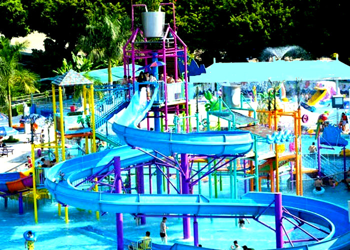 30m3/h Outdoor Aqua Playground Kids Water Play Equipment