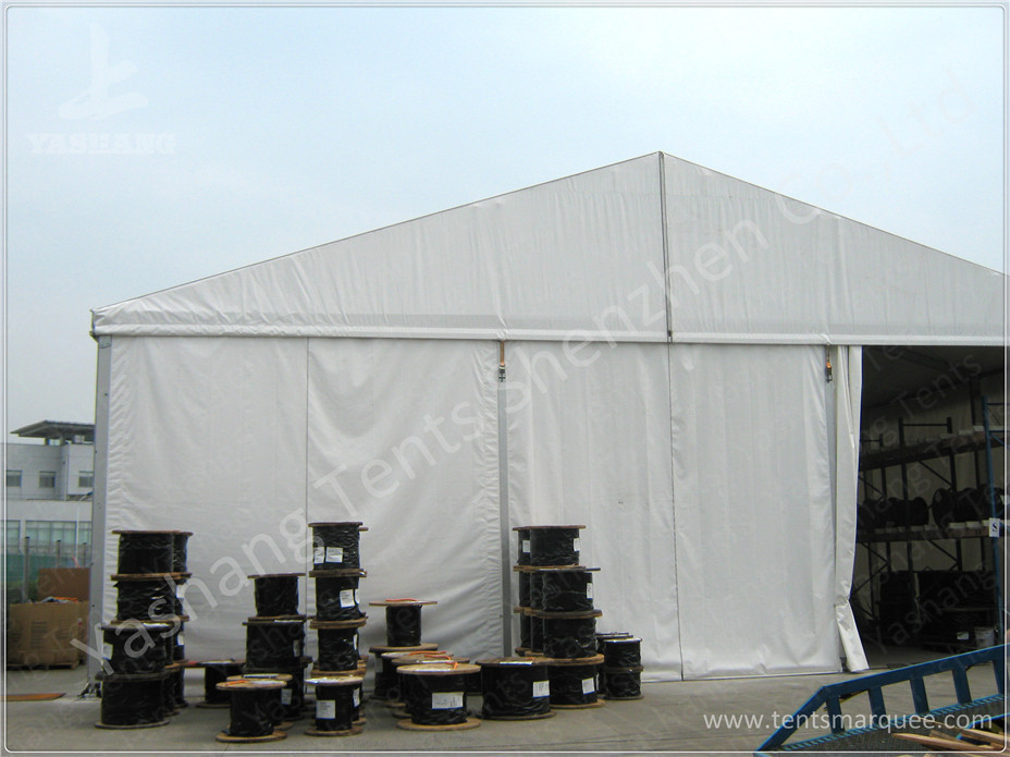 Industrial Storage Tents Buildings Temporary Warehouse Structures with UV Resistance