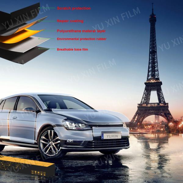 Lubrizol Material TPU Transparent Car Paint Protection Film Hydrophobic PPF Car
