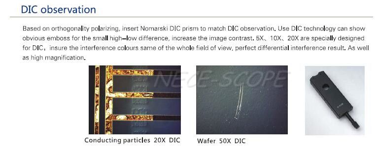 Mechanical Stage Metallurgical Optical Microscope , Binocular Bright Field Microscopy