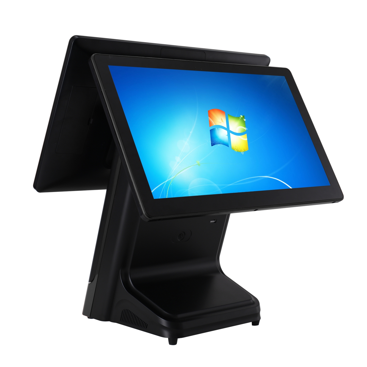15.6 inch HD Intel Celeron Core i3 i5 Touch Screen All In One Pos System Built-in Printer