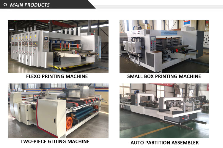 Fully Automatic 5 Color Flexo Slotter With Stacker Machine
