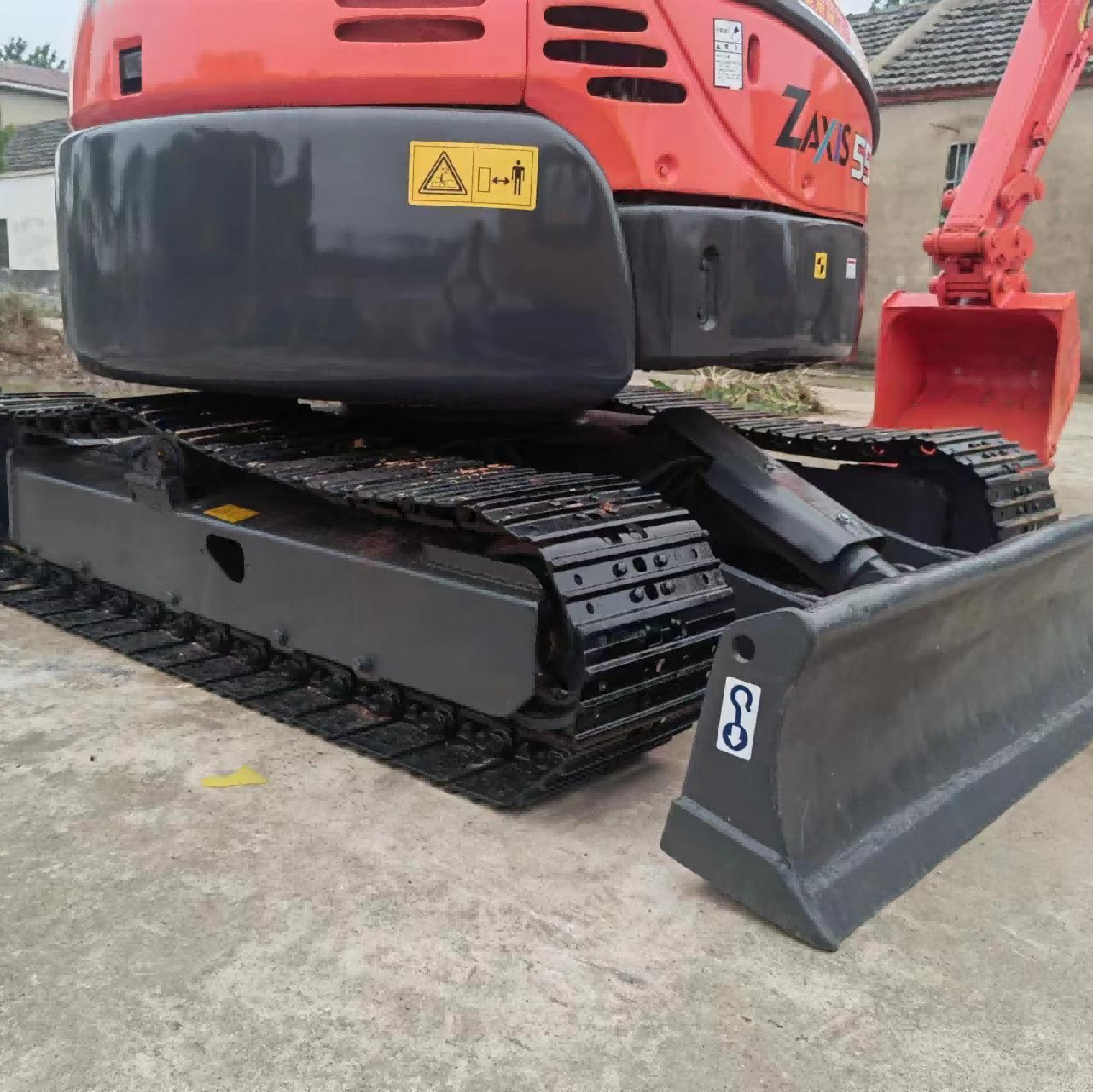 5 Ton Mini diesel Used Excavator Hitachi ZX55 Pre Owned Crawler