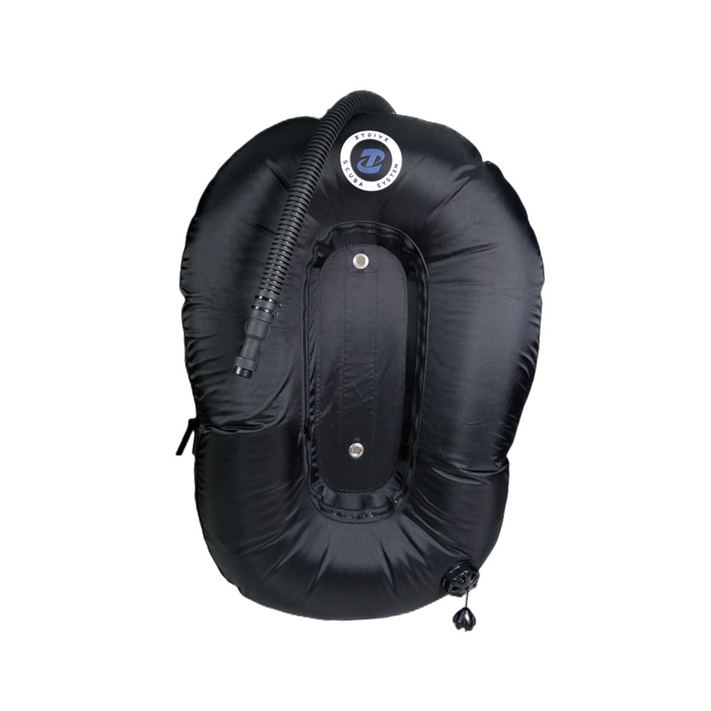 CE Small Airbag Wing Style BCD , Wear Resistant Scuba Diving Wing BCD