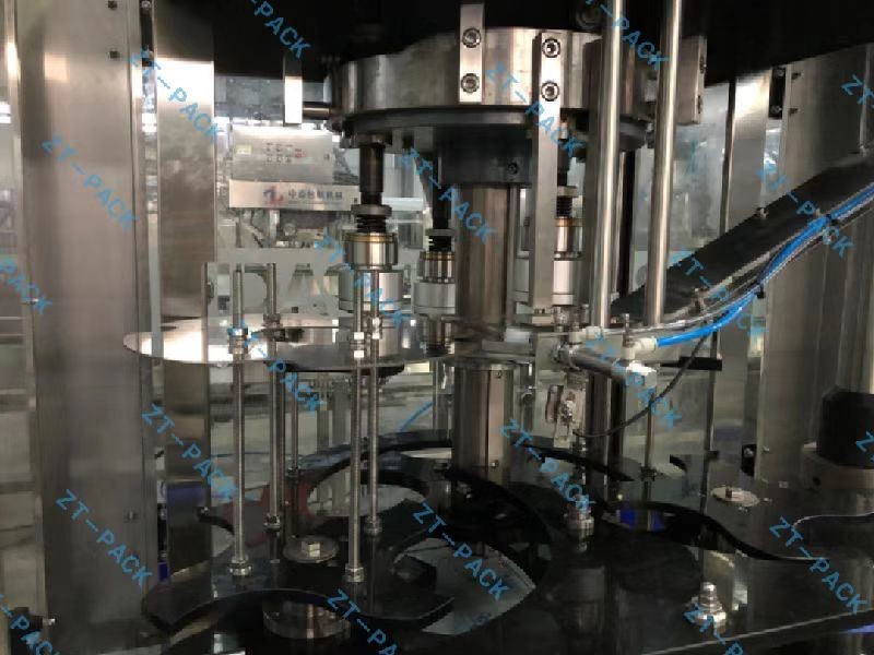 4000bph Cap Tightening Machine Glass Bottle , 3000bph Rotary Capping Machine