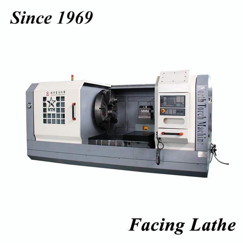 HDPE Flange Tyre Mold Turning Horizontal Facing CNC Lathe
