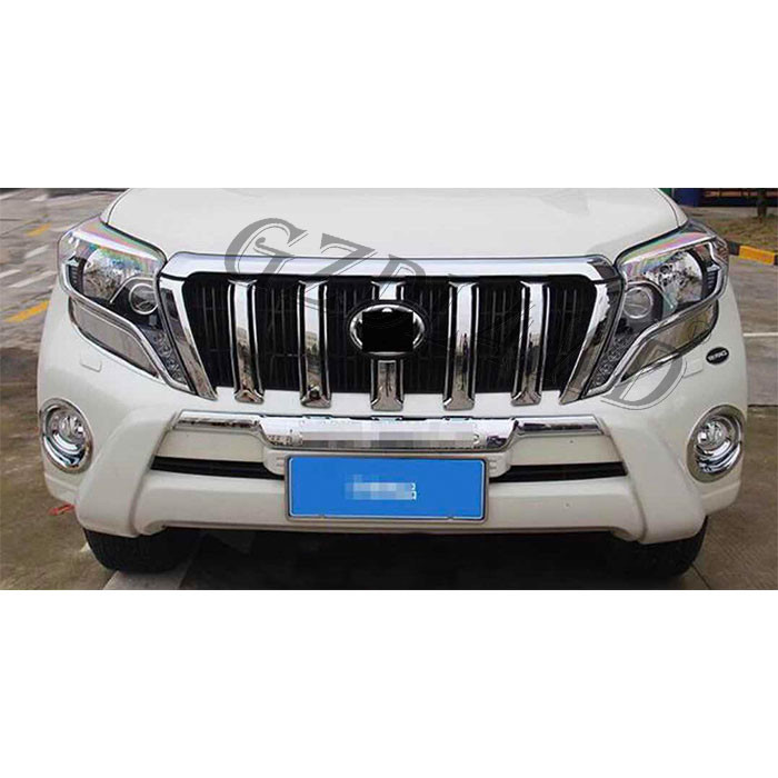 Normal Facelift Bumper Kit Toyota Land Cruiser Prado 2008-2013 Upgrade To 2014-2017