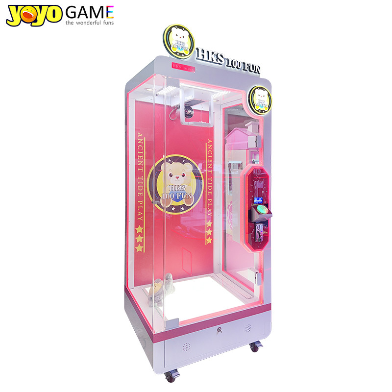 Customized Pink Date Win A Prize Cut Ur Prize Arcade Game Cut Machine For Sale