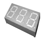 0.8 Inch 7 Segment 3 Digit Display For Instruments Digital Clock OEM ODM