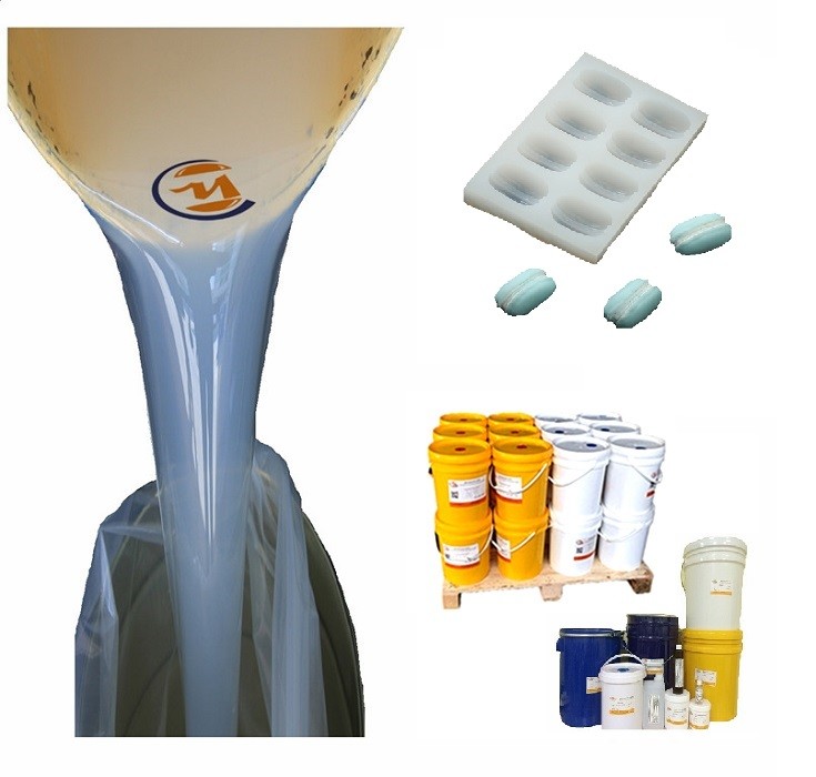 Translucent platinum cured silicone rubber RTV-2 liquid silicone rubber for food molds making