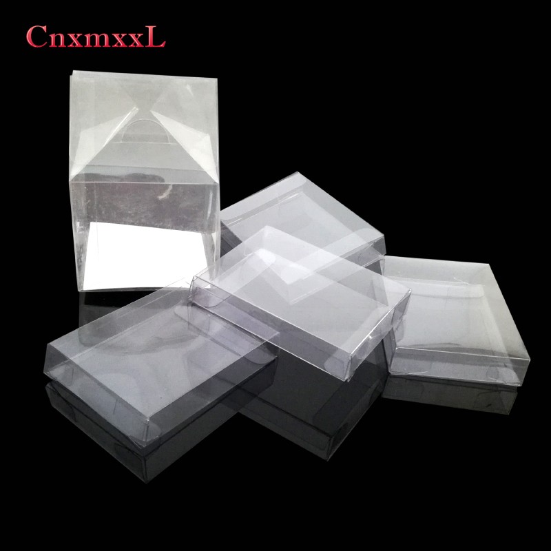 Plastic clear pvc box pet custom box in lower price
