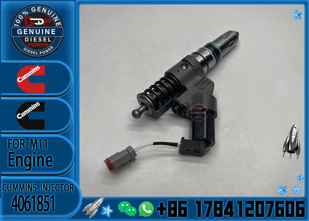 QSM11 ISM11 Diesel Engine Parts Fuel Injector 4061851 4026222 3411754 3083849 3411756