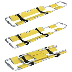 Carbon Fiber Folding Scoop Stretcher Class I With Head Immobilizer / First Aid