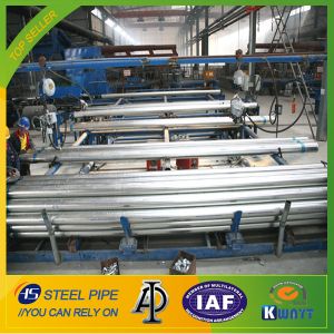 China BS1387-1985 ASTMA53 hot dipped galvanized steel pipe for structure on sale