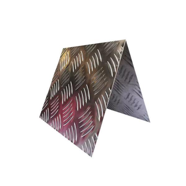 3003 6061 Aluminum Diamond Tread Plate Embossed Aluminum Sheet for Transportatio