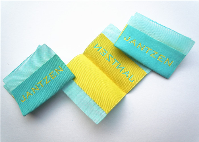 High Grade Personalized Garment Tags Woven Fabric Environmental
