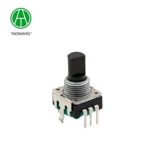 12mm 3 Pin Incremental Encoder Switch For Audio Devices Contact Readout Mode