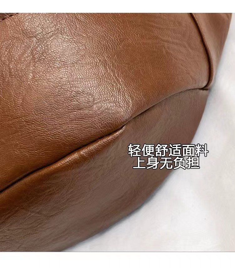 Ultra light unisex chest bag simple solid color Fanny pack brand men's crossbody bag shoulder bag