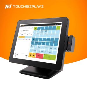  Cashier Machine POS System 15 Inch 1024x768 Optimal Resolution Manufactures