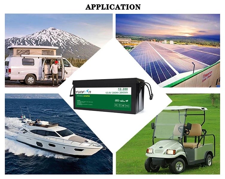 Lithium Iron Phosphate Battery 12V 50Ah Rechargeable Lifepo4 Battery Pack