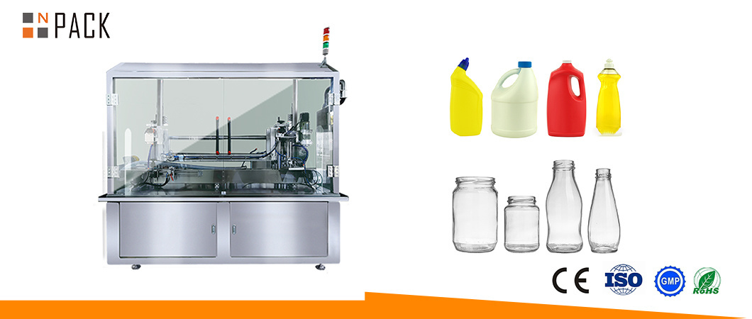 Npack Automatic High Speed Bottle Washing Machine with Air