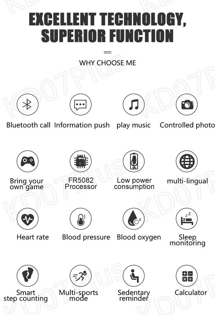 Long Standby Wifi Programmable Smart Watch For Running FR5082 320x280