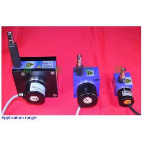 Pull rope encoder / pull rope displacement sensor / rope ruler / cable sensor