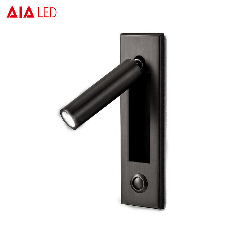 Indoor usb reading wall light usb LED bedside wall light/Interior bed wall lamp for hotel