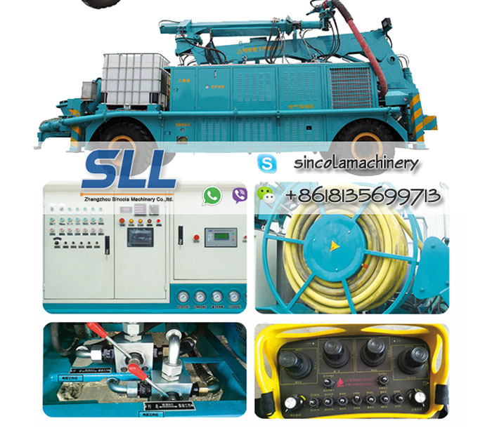 concrete spraying system