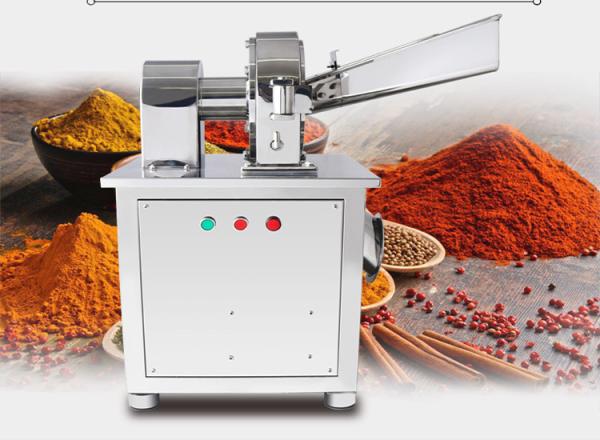 stainless steel grain powder fineness grinding machine spices condiment making
