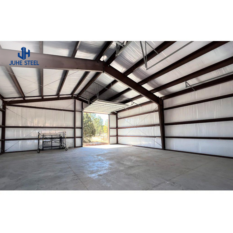 Prefabricated Steel Structure Car Garage for Steel Structural Steel Frame Workshop