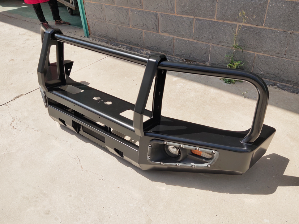 Toyota LC79 Rear Bumper with Tire Carrier Jerrycan Holder Winch Bull Bar Front Bumper