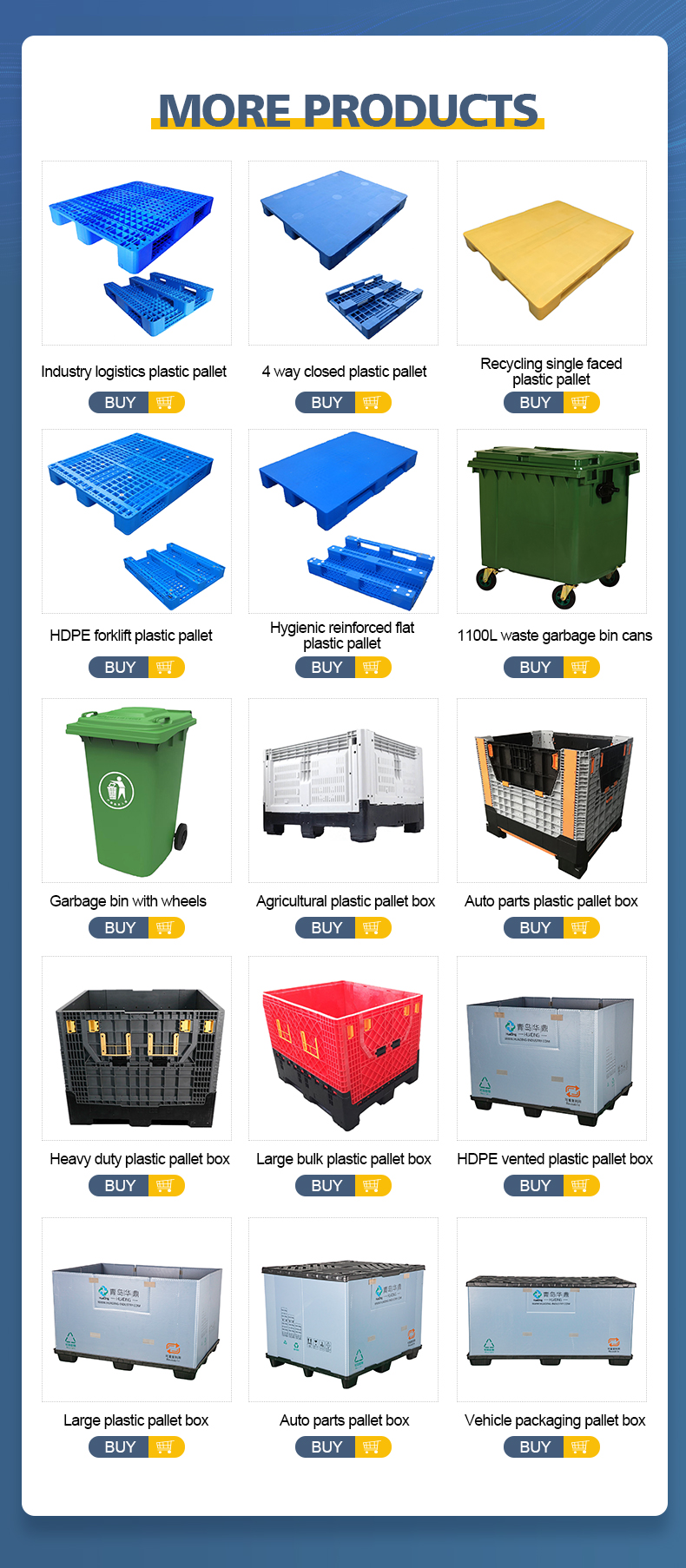 Industry Logistics cheap euro 4-way grid moistureproof plastic pallet for sales