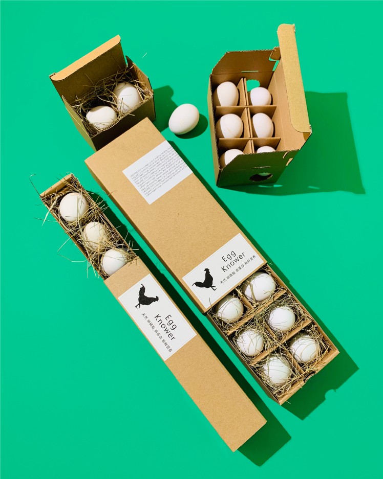 Custom Unique Surprise Egg Trays Cardboard Paper Roll Packaging for Quail and Goose Eggs