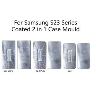 Most Protective 3D Sublimation Phone Cases For Samsung S23 Plus Ultra 2 In 1