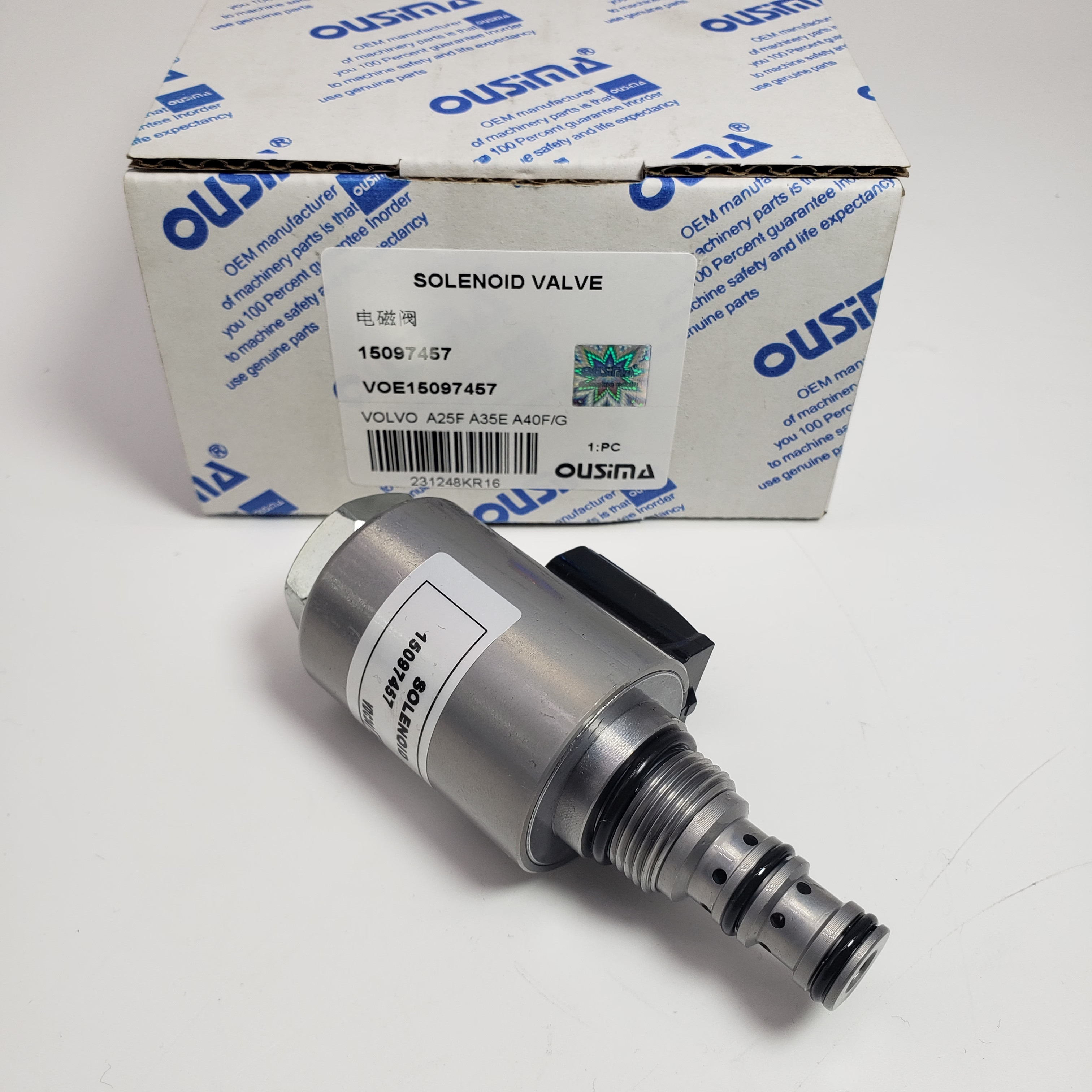 Solenoid Valve VOE15097457 15097457 For Vo-lvo A25F A35F A40E A40F