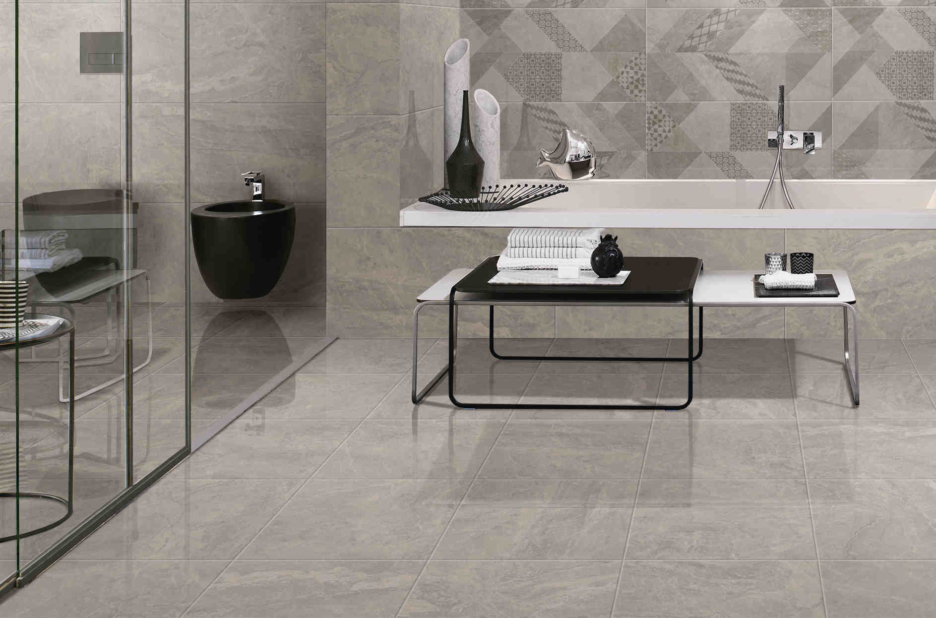 Matte Surface Porcelain Kitchen Floor Tiles 400*800mm Glazed Polished