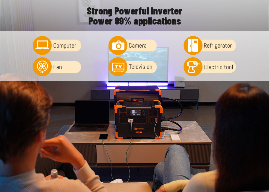 3072Wh LiFePO4 Portable Generator Battery Pack With USB C PD And 30A DC Output