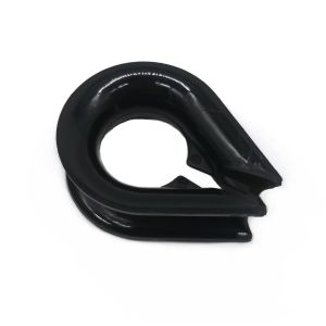 China Open Nylon Rope Thimbles Black Playground Equipment Spares on sale