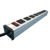 Buy cheap American Metal 8 Outlet Heavy Duty Power Strip , Multiple Power Outlet 125V 15A from wholesalers