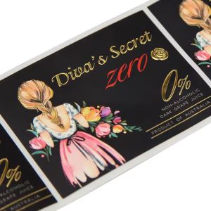  Permanent Customized Anti Counterfeiting Label With UV Protection Manufactures