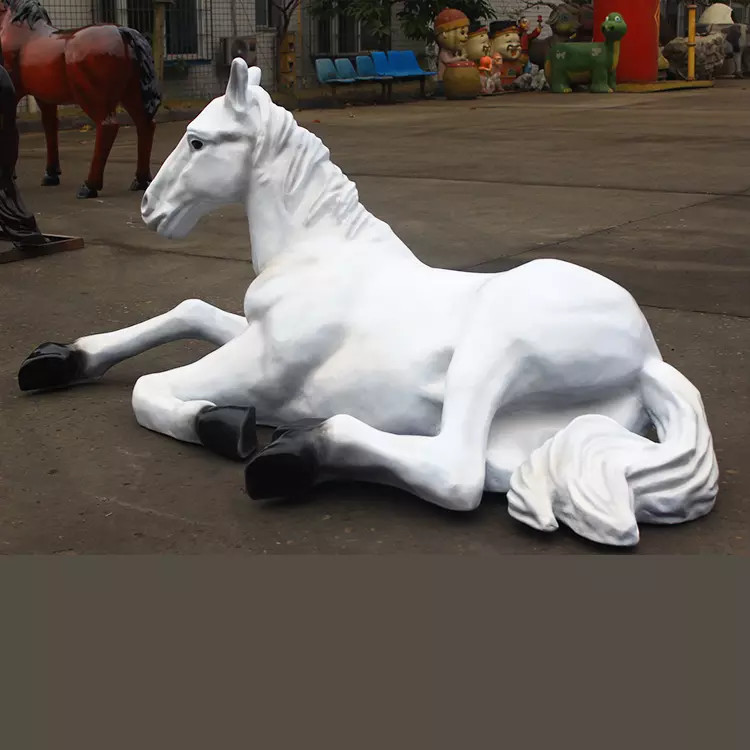 Garden Custom Fiberglass Products Outdoor Life Size Animal Sculptures