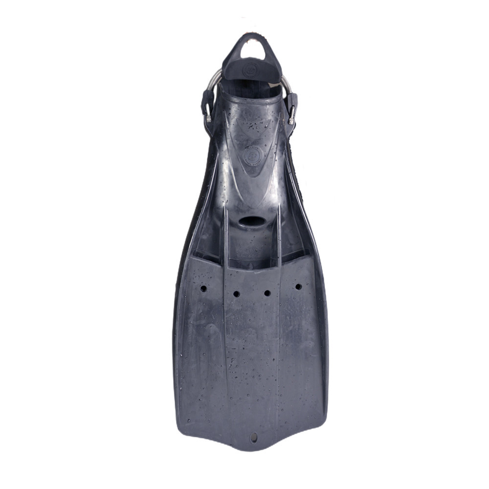 Practical Anti Skid Aqualung Jet Fins , Black Short Swim Fins For Snorkeling