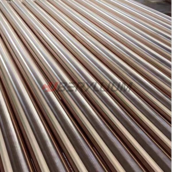 Annealed Aged becu tf00 C17000 Beryllium Copper tube Rods For Electronic