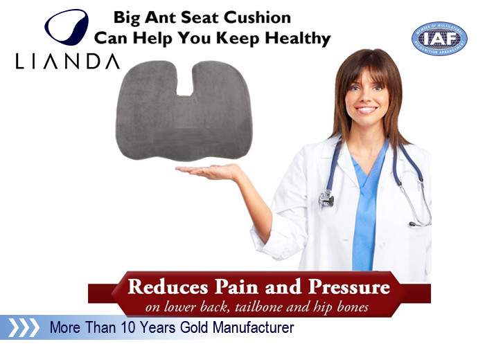 Premium Anti Hemorrhoid Car Seat Cushion Customize Color PE Bag