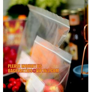 China Recloseable k PE bags/ LDPE material Medicine zipper bag/ clear PE pouch, Heavy duty LDPE double-track zipper pac on sale